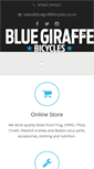 Mobile Screenshot of bluegiraffebicycles.co.uk